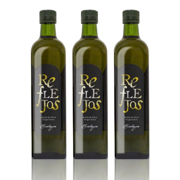Aceite de oliva virgen extra Reflejos botella de 750 m